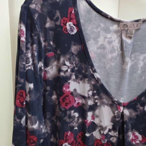 Lila Rose Knit Top Pullover top Ladies 2X - Picture 6 of 11